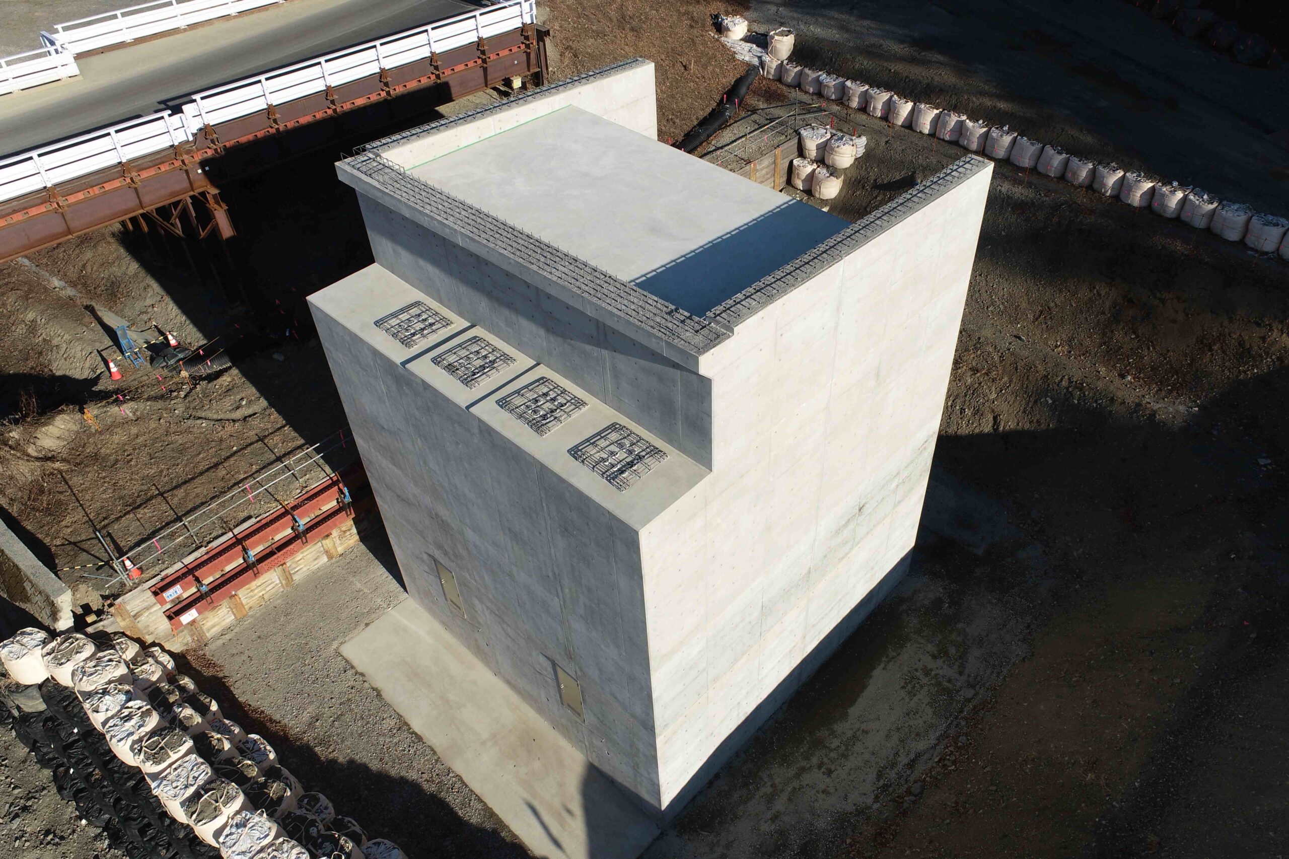 河川工事（一）黒沢川　安曇野市　黒沢２工区